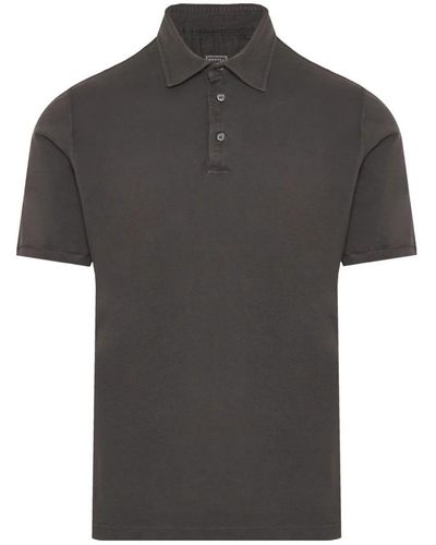 Fedeli Polo Shirts - Black