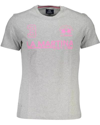 La Martina T-shirts - Grau