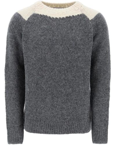 Dries Van Noten Round-neck knitwear - Grau