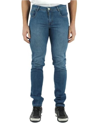 Ciesse Piumini Pantalone jeans cinque tasche best five superior high quality fabric - Blu