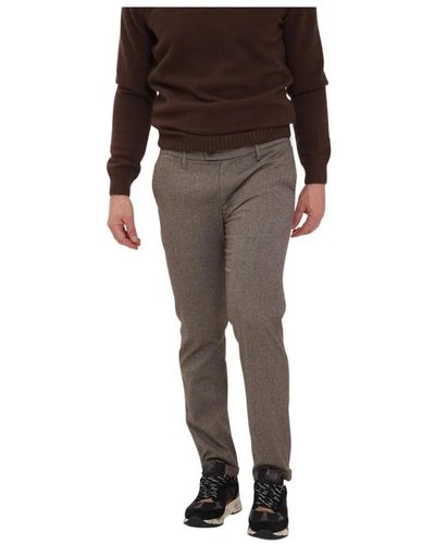 Re-hash Trousers > chinos - Marron