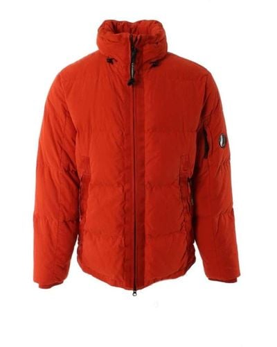 C.P. Company Down Jackets - Red