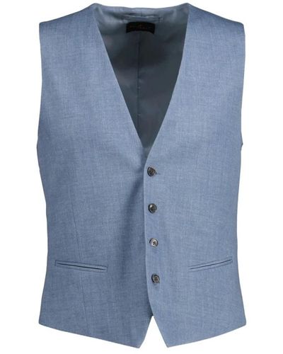 Zuitable Suit Vests - Blue