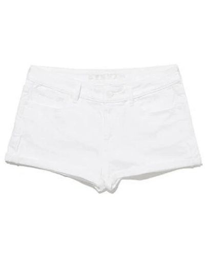 Denham Denim Shorts - Weiß