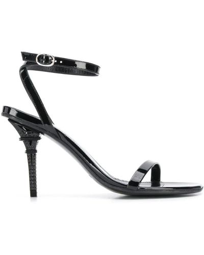 Vetements Shoes > sandals > high heel sandals - Noir