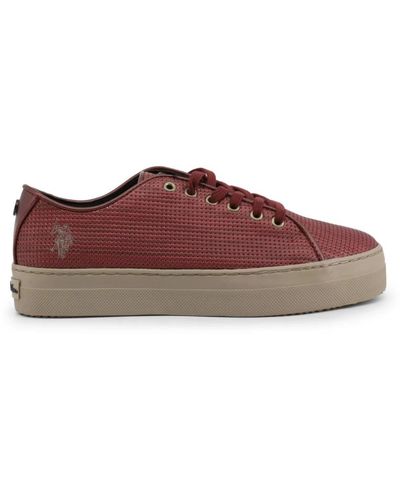 U.S. POLO ASSN. Shoes > sneakers - Rouge