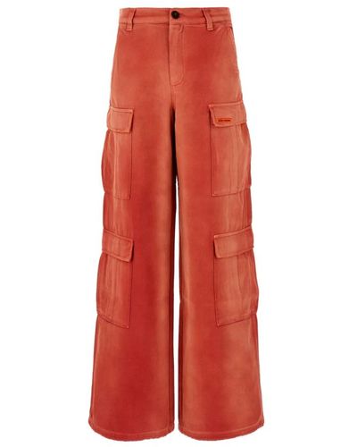 Heron Preston Trousers > wide trousers - Rouge