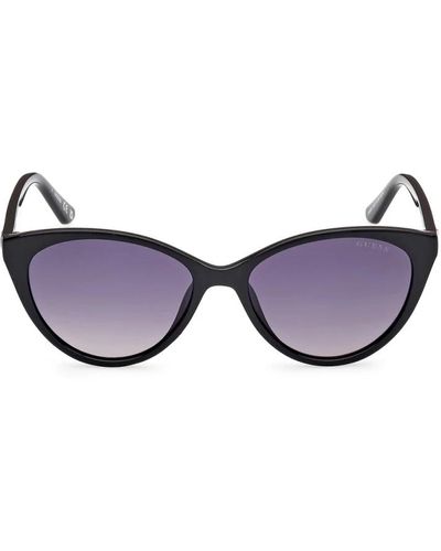 Guess Cat-eye sonnenbrille für elegante frauen - Blau