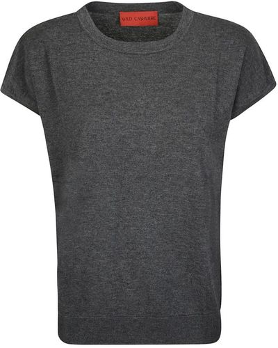 Wild Cashmere T-Shirts - Grey