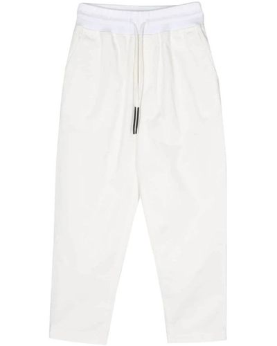 Ferrari Straight Trousers - White
