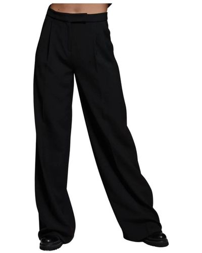 Manila Grace Trousers > wide trousers - Noir