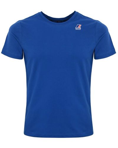 K-Way Collezione di t-shirt e polo alla moda - Blu