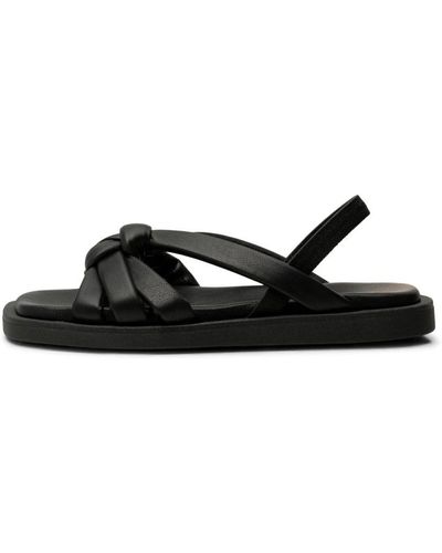 Shoe The Bear Flat Sandals - Black
