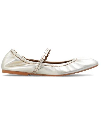 See By Chloé Shoes > flats > ballerinas - Blanc
