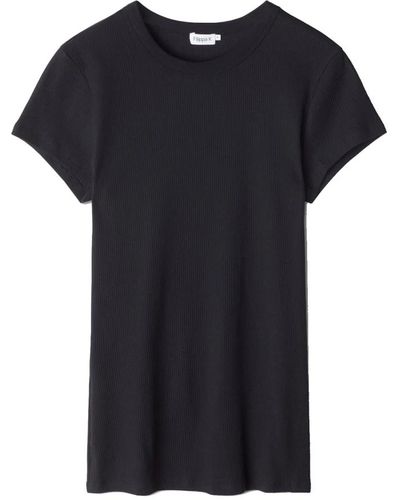 Filippa K Camiseta de costilla fina - Negro