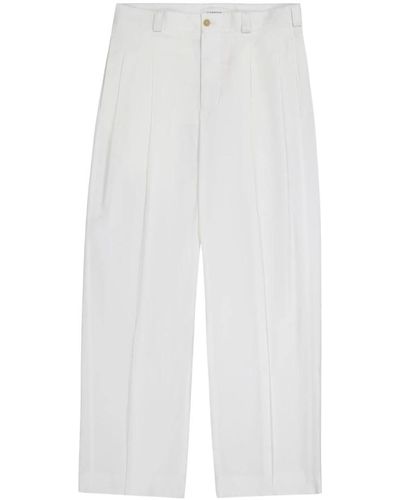 Laneus Trousers > wide trousers - Blanc