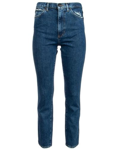 3x1 Jeans skinny - Bleu