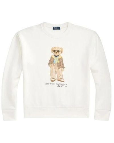 Polo Ralph Lauren Teddy bear sweatshirt - Weiß