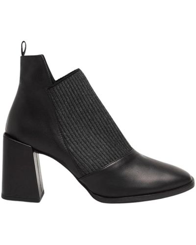 Castañer Shoes > boots > heeled boots - Noir