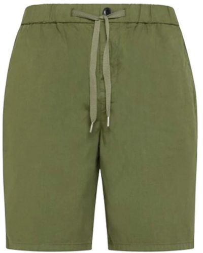 Sun 68 Shorts mit kordelzug solid - Grün