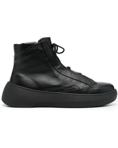 Hevò Shoes > boots > lace-up boots - Noir