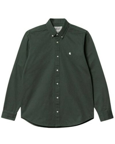 Carhartt Longsleeve Madison Shirt - Grün