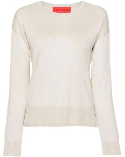 Wild Cashmere Round-neck knitwear - Weiß