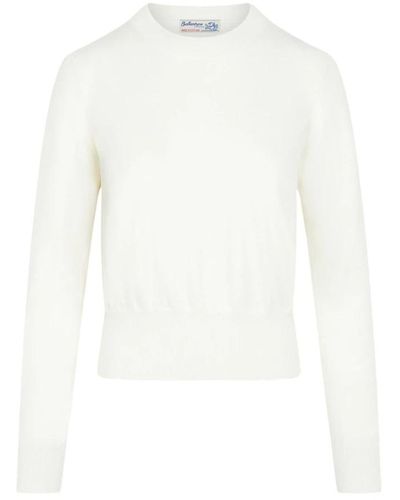 Ballantyne Cashmere Knitwear - White
