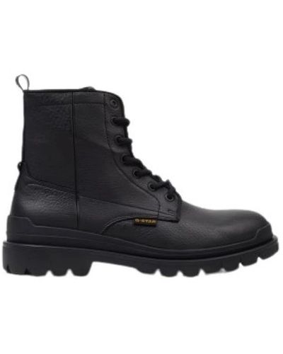 G-Star RAW Shoes > boots > lace-up boots - Noir