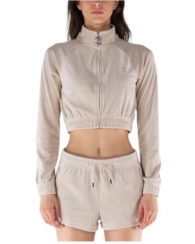 Juicy Couture Sweatshirts & hoodies > zip-throughs - Gris