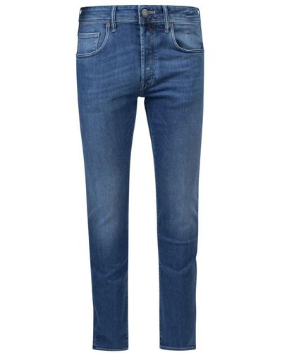 Incotex Jeans skinny - Bleu