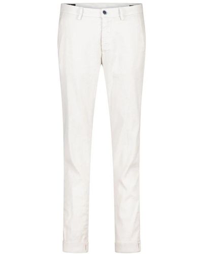 Mason's Slim-Fit Trousers - White