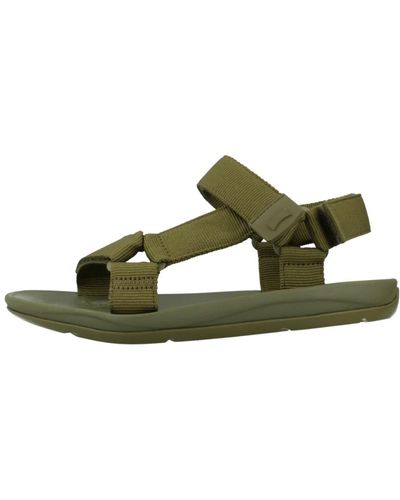 Camper Stilvolle flache sandalen für frauen - Grün