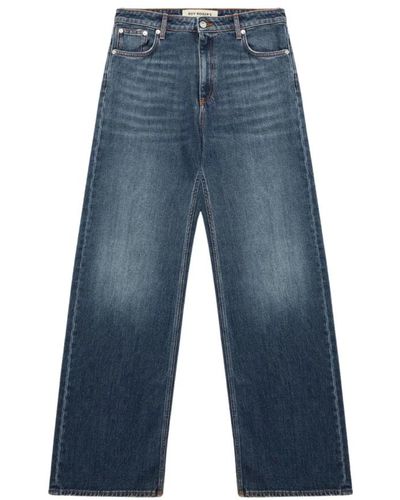 Roy Rogers Jeans > wide jeans - Bleu