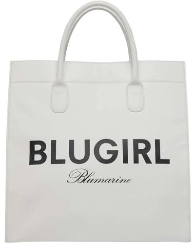 Blugirl Blumarine Borsa per la spesa - Bianco