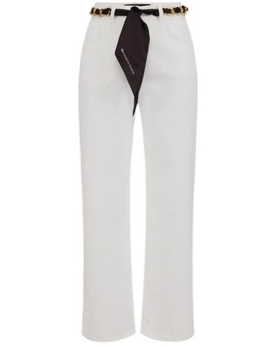 Elisabetta Franchi Cropped Trousers - Grey