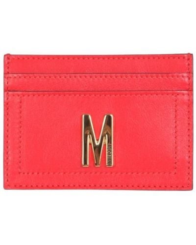 Moschino Geldbörse/kartenhalter - Rot