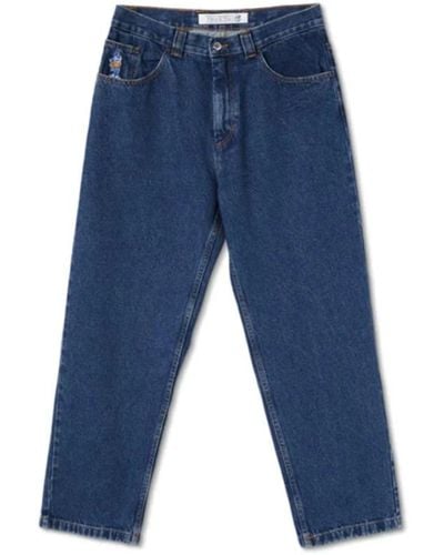 POLAR SKATE Maßgeschneiderte denim jeans gerade beine - Blau