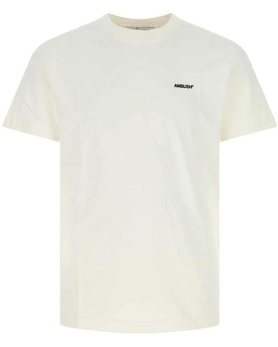 Ambush Ivory set t-shirt in cotone - Bianco