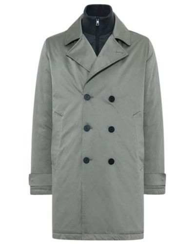DUNO Coats > double-breasted coats - Gris