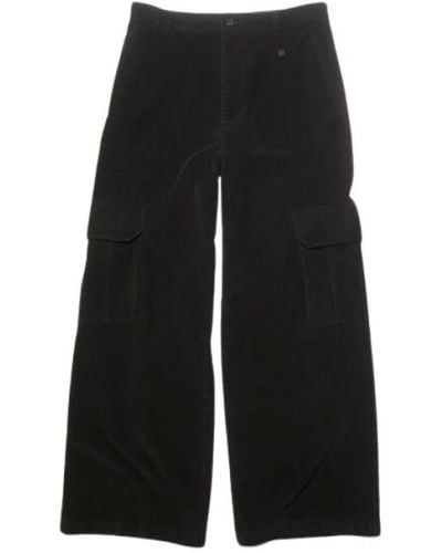 Acne Studios Pantalones casuales negros