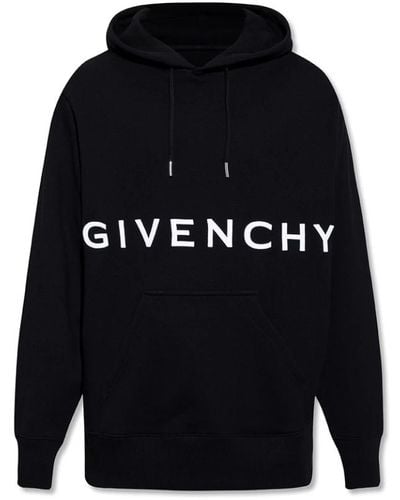 Givenchy 4g bestickter hoodie - Blau
