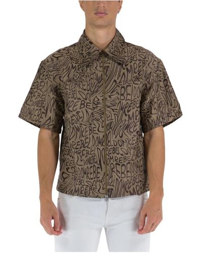 DOMREBEL Shirts > short sleeve shirts - Marron