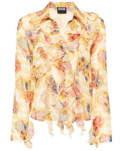 Versace Jeans Couture Blouses - Metálico