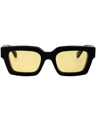 Off-White c/o Virgil Abloh Accessories > sunglasses - Marron