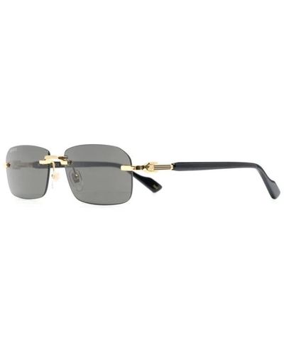 Gucci Goldene sonnenbrille mit originalzubehör - Gelb