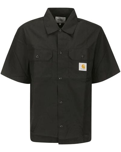 Carhartt Short Sleeve Shirts - Black