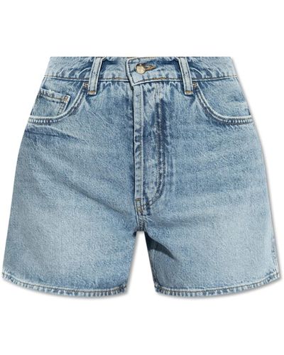 Anine Bing Denim shorts - Blu