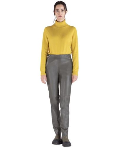 Gimo's Straight Trousers - Yellow