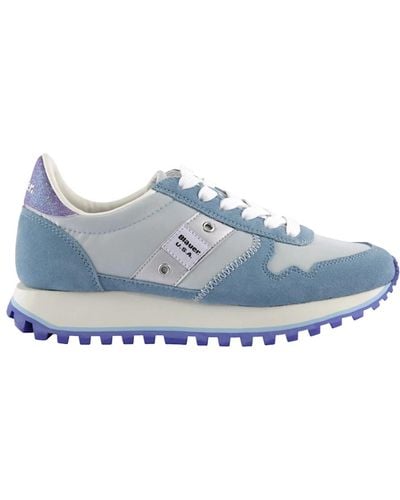 Blauer Sneakers - Azul